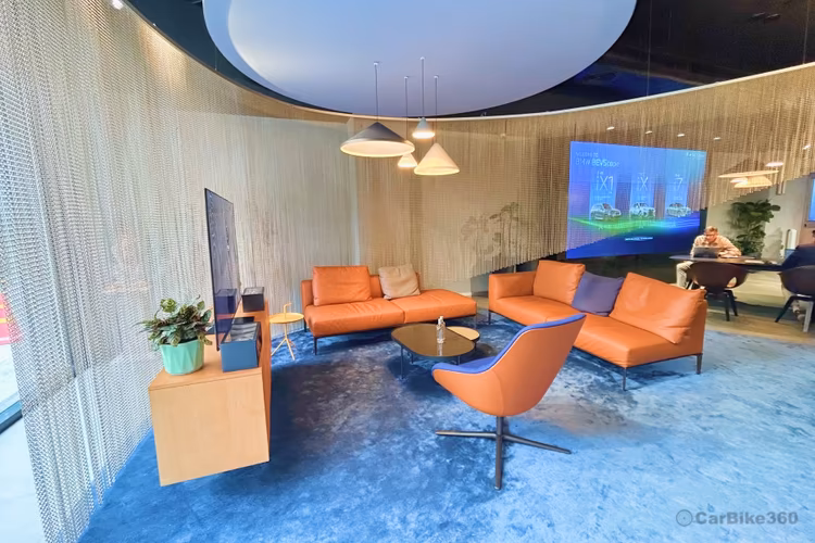 BMW Bird Automotive - Sector 29 Premium car showroom seating BMW Bird Automotive - Sector 29 Premium car showroom seating