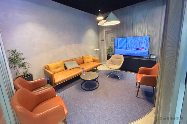 BMW Bird Automotive - Sector 29 Dealer customer relaxation area BMW Bird Automotive - Sector 29 Dealer customer relaxation area