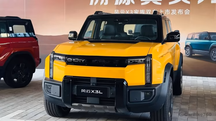 Chery ने भारत में Fengyun X3L रेंज एक्सटेंडर EV SUV का पेटेंट कराया