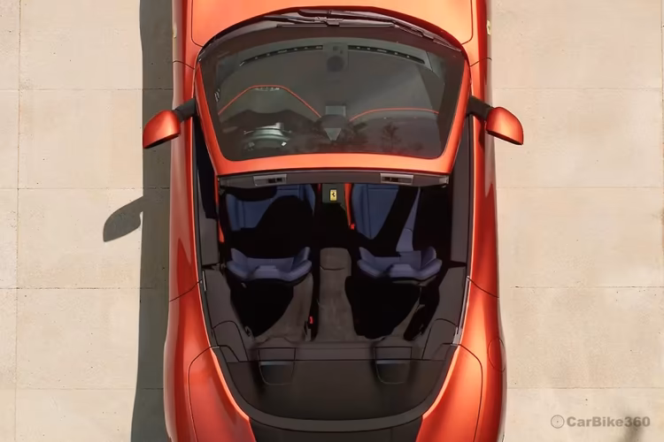 Ferrari Amalfi Spider Seating Layout Top view Ferrari Amalfi Spider Seating Layout Top view