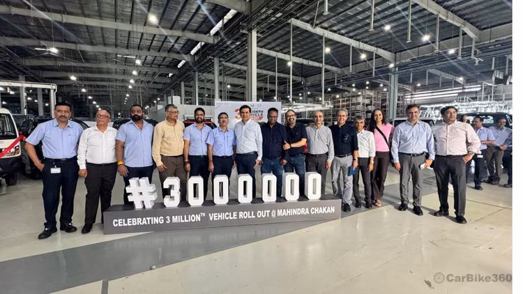 Mahindra’s Chakan plant rolls out three millionth vehicle as BE 6 marks a new milestone Mahindra’s Chakan plant rolls out three millionth vehicle as BE 6 marks a new milestone