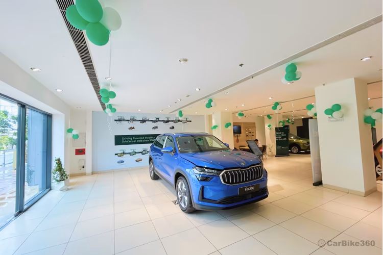 Ring Road Škoda Interior Kodiaq Model Display area on entry gate Ring Road Škoda Interior Kodiaq Model Display area on entry gate