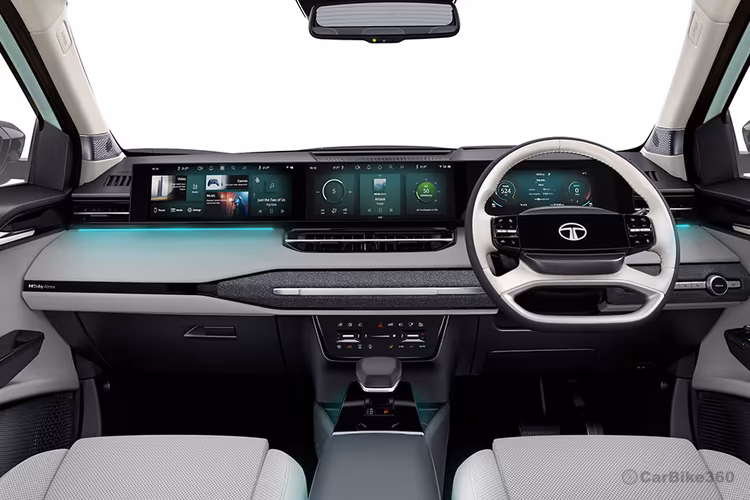 Tata Sierra EV Dual Tone Dashboard Layout Tata Sierra EV Dual Tone Dashboard Layout