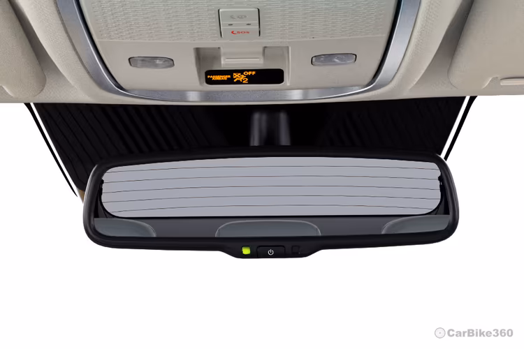 Tata Sierra EV iRVM with Auto-Dimming feature Tata Sierra EV iRVM with Auto-Dimming feature