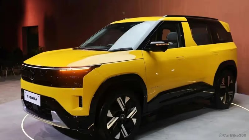 2025 Tata Sierra Bookings Open in India