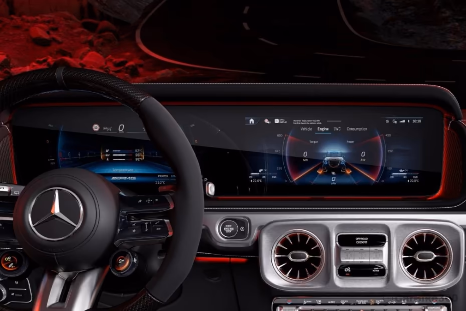 Mercedes Benz AMG G-Class Infotainmnet Touchscreen Mercedes Benz AMG G-Class Infotainmnet Touchscreen