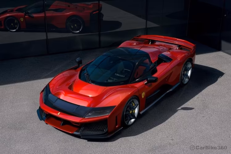 Ferrari F80 Left Front View Ferrari F80 Left Front View