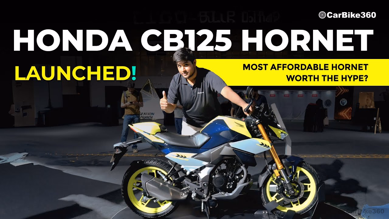 Honda CB 125 Hornet Launched! | What's Unique In The Most Affordable Hornet-Ever?