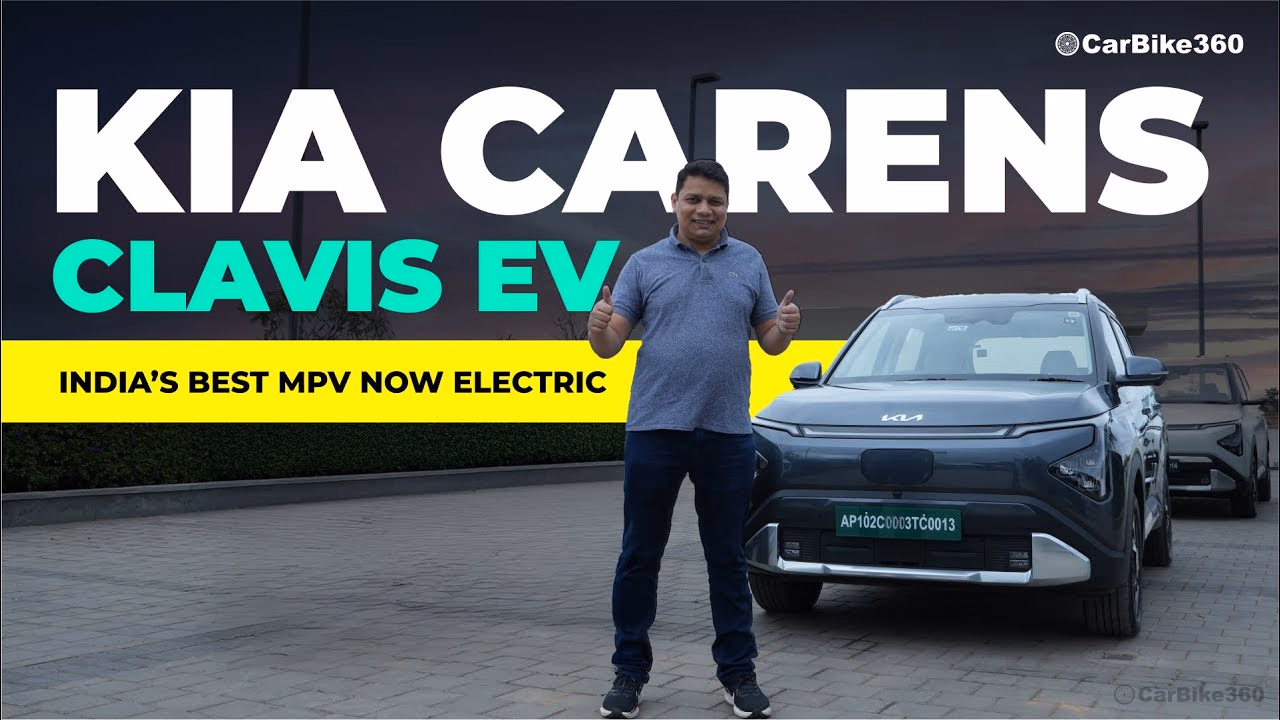 Kia Carens Clavis EV Full Walkaround & Drive Review – Smart, Spacious & Electric!