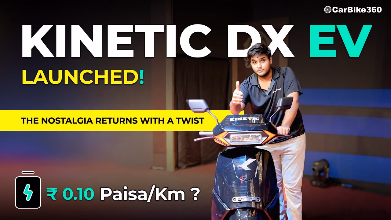 Kinetic DX Returns As EV! | 90s Nostalgia Back With A Twist