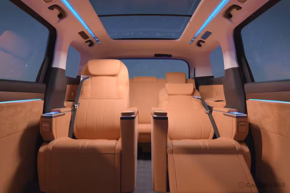 MG M9 EV Rear Seats MG M9 EV Rear Seats