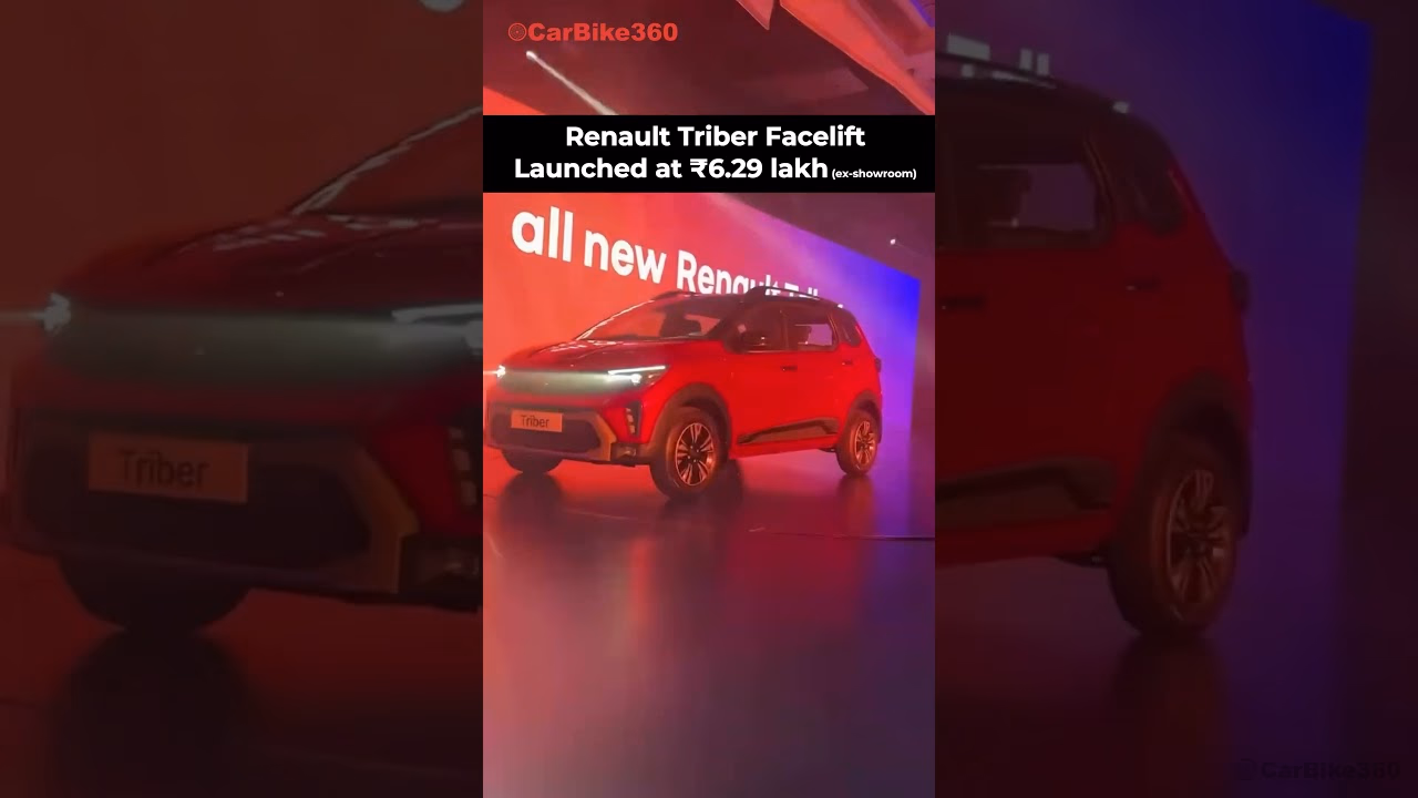 New 2025 Renault Triber Facelift!