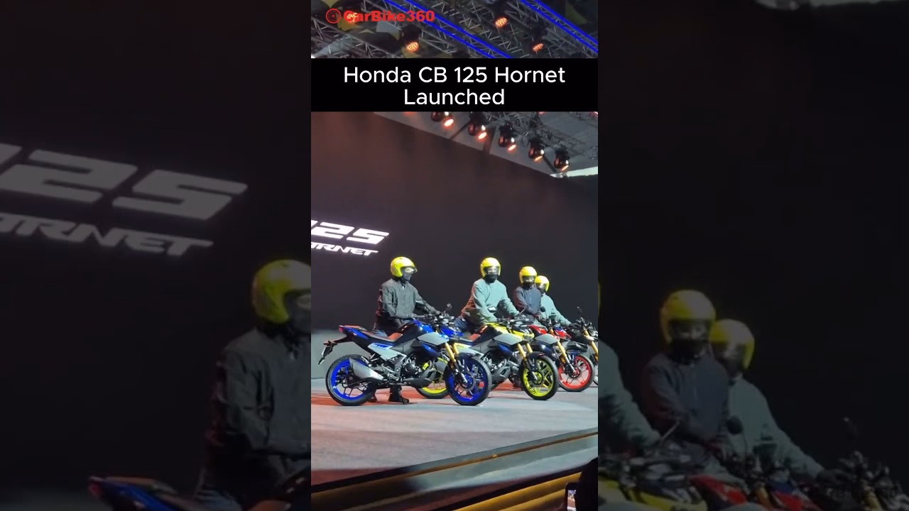 New Honda CB 125 Hornet Unveiled