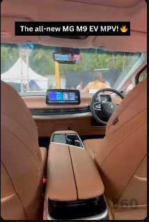 The all-new MG M9 EV MPV
