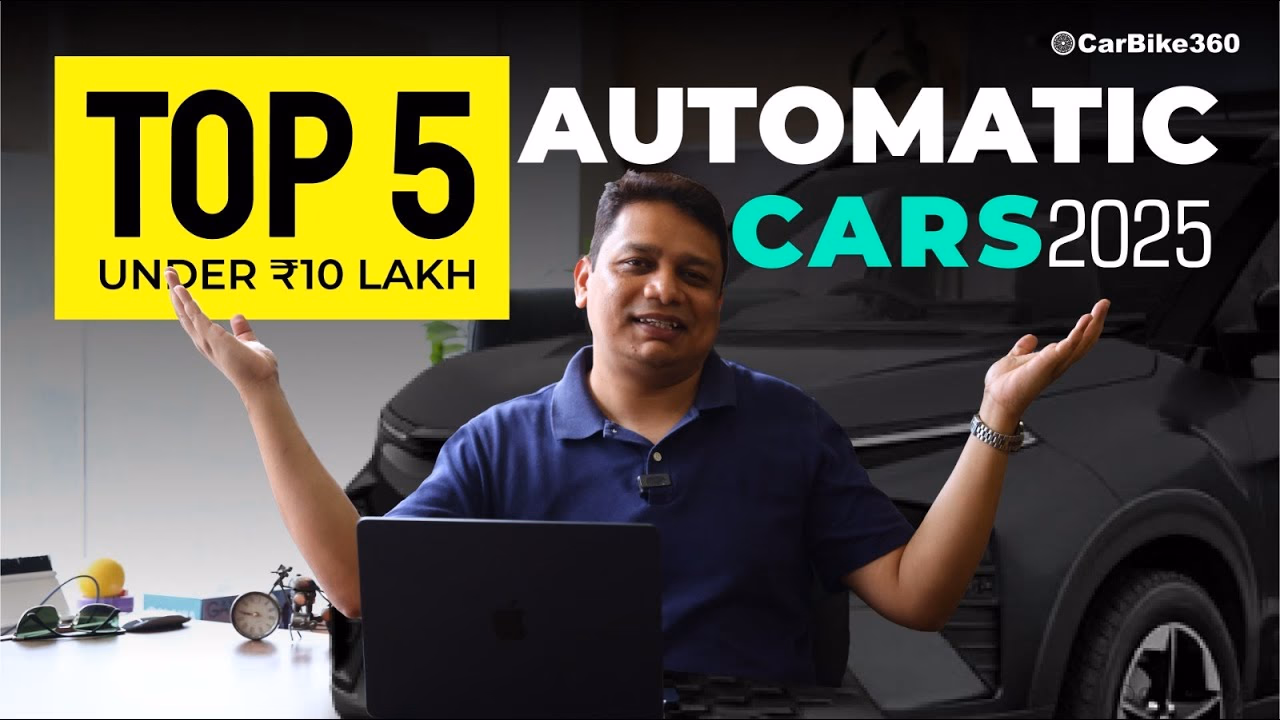 Top 5 Automatic Cars Under ₹10 Lakh in India | Best Budget Automatic Cars 2025