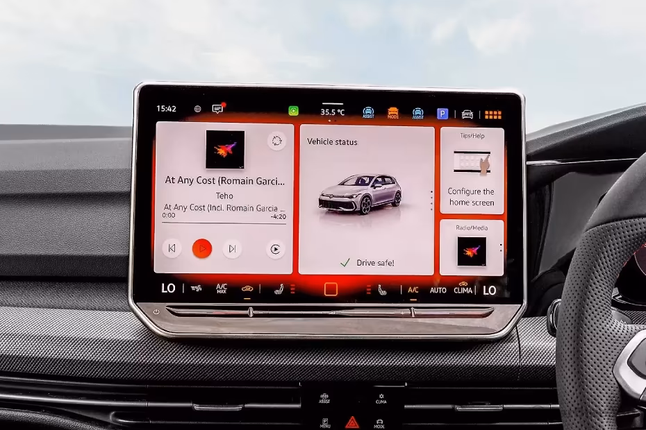 Volkswagen Golf GTI Infotainment Touchscreen Volkswagen Golf GTI Infotainment Touchscreen